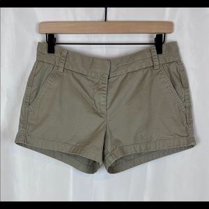 J. Crew Broken-in Chino Shorts - Size 6